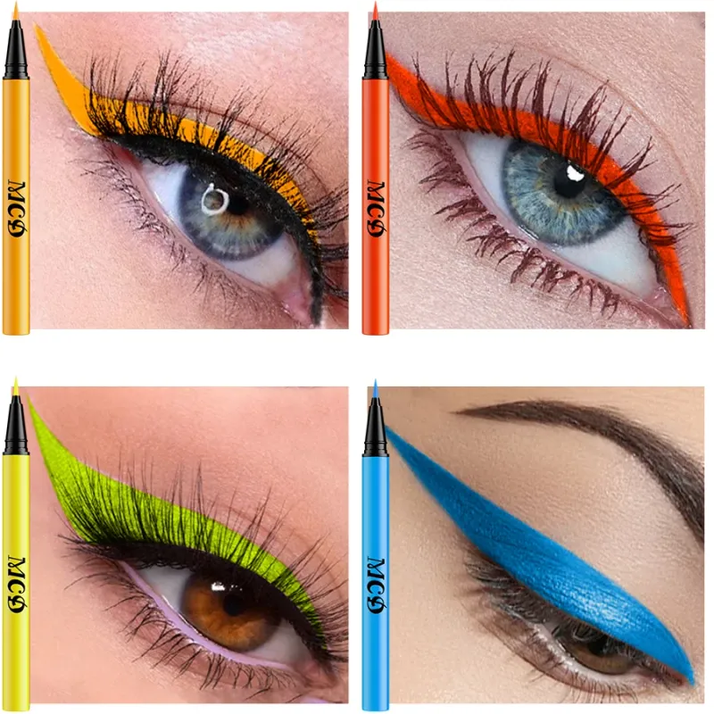 8-Color Neon UV Eyeliner Pen Set 4