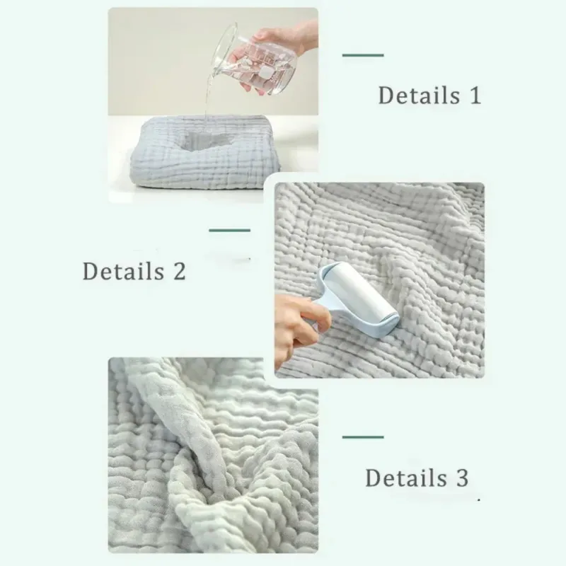6-Layer Cotton Muslin Baby Swaddle Blanket 3