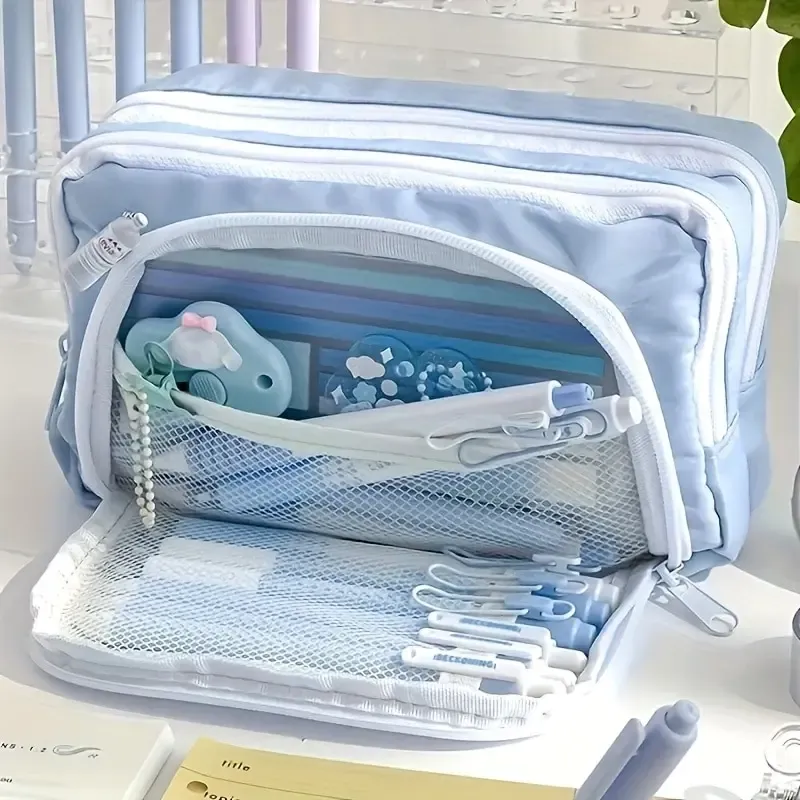 Kawaii 3-Layer Pencil Case 2