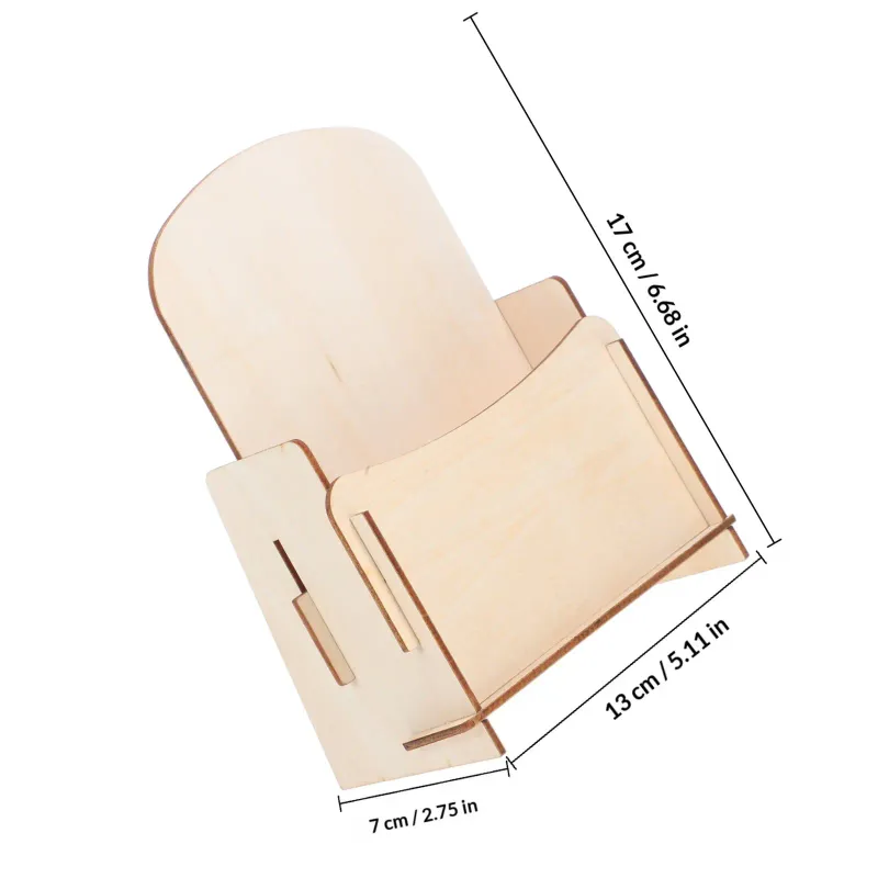 DIY Wood Desktop Organizer 6