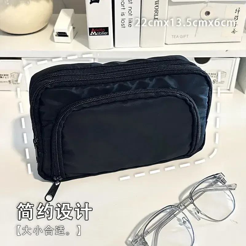 Pencil Case Pen Bag Organizer Pouch Student Back To School Supplies Office University Stationery Sanrio Hello Kitty Pen Box Gift 5