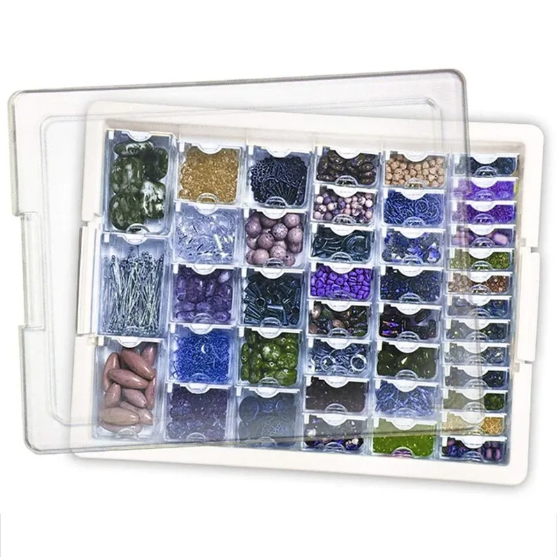 42-Piece Bead Organizer Tray 1