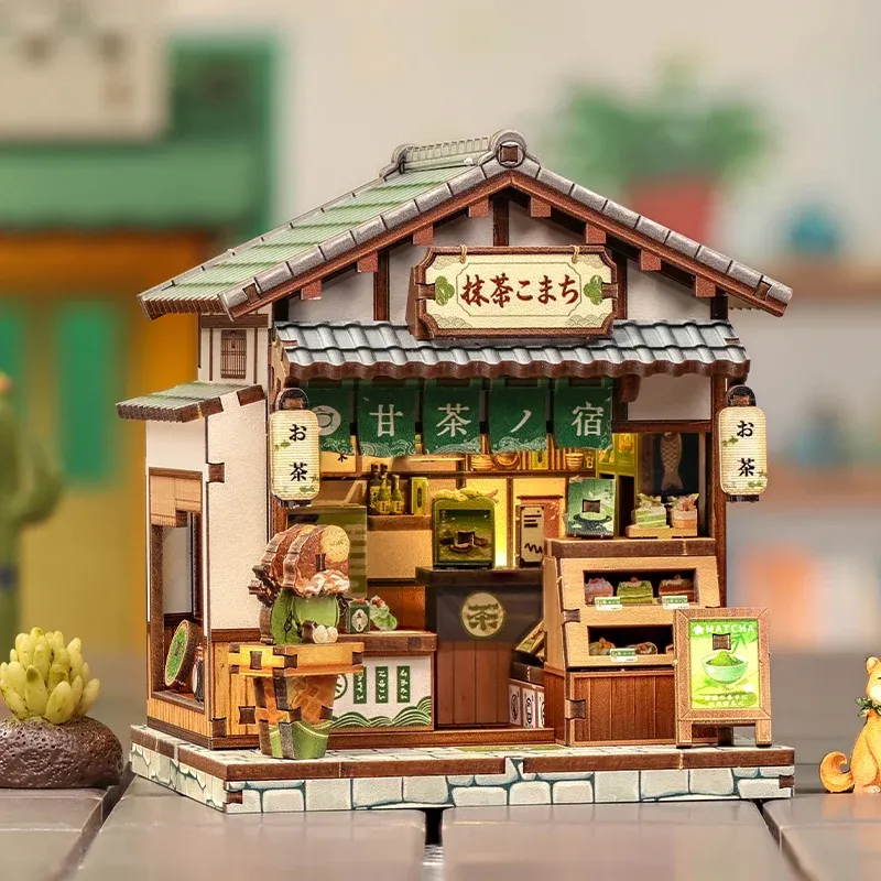 CUTEBEE Japanese Mini Store Book Nook Kit 5