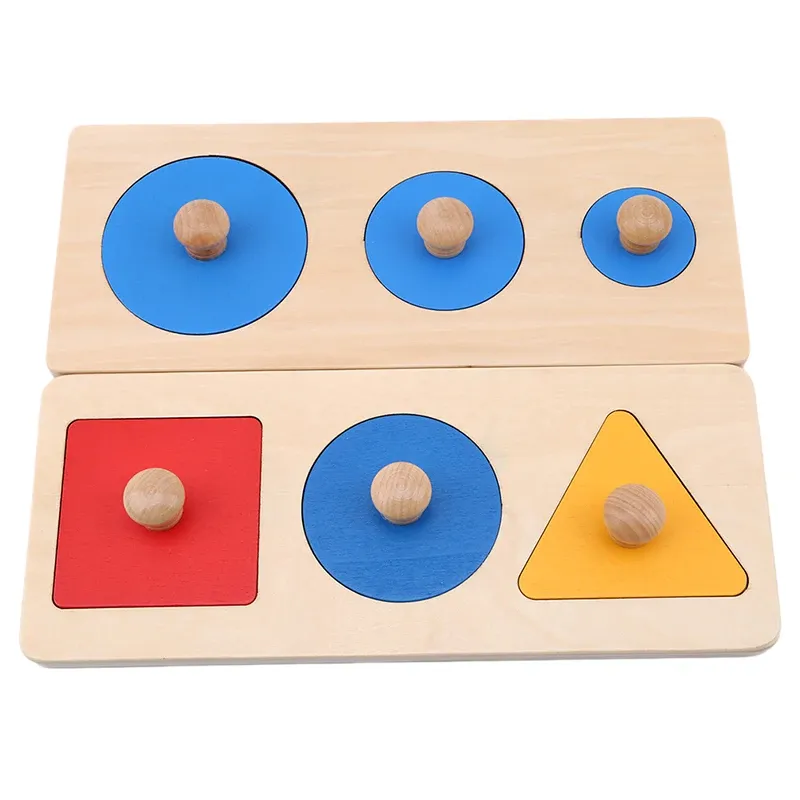 Montessori Geometric Shapes Sorting Puzzle 3