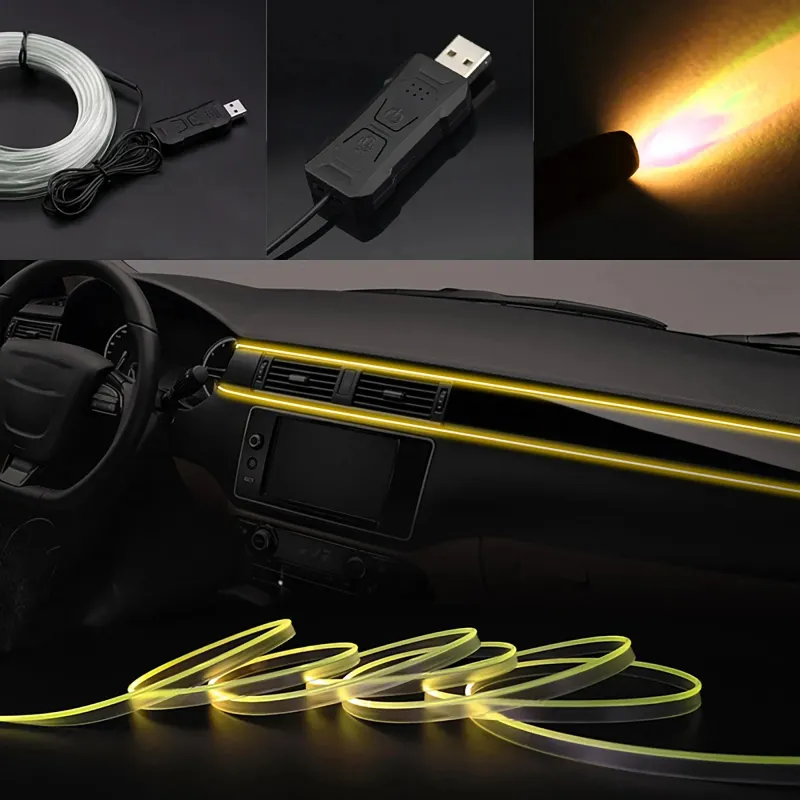 RGB Car LED Light Strip with APP Control 3