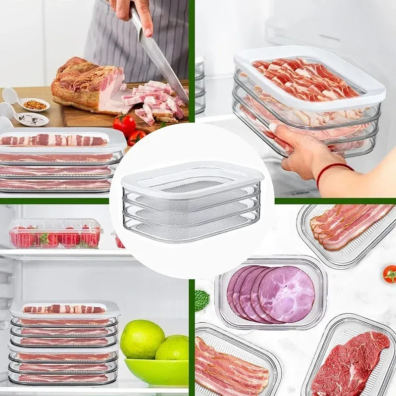 Складные контейнеры для хранения мяса 1