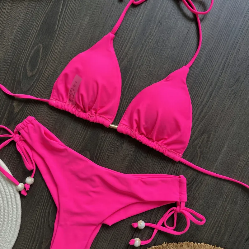 Triangle Brazilian Push-Up Bikini Set 5