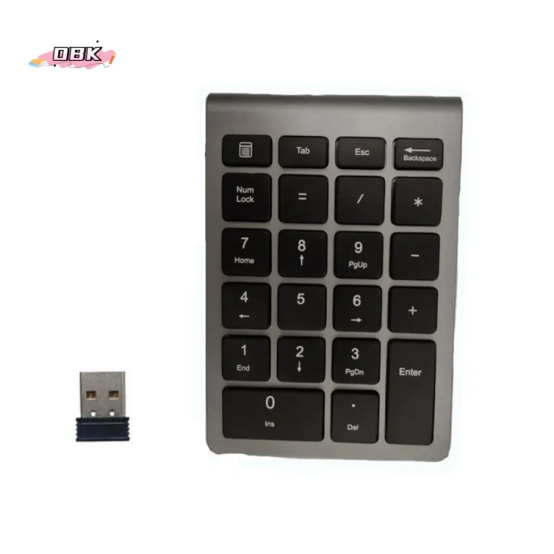 22 Keys Wireless Mini Number Pad 1