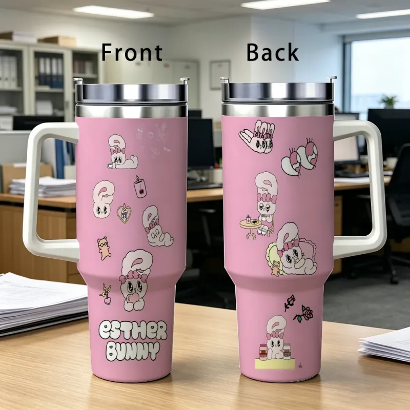E-Esther Bunny Vacuum Flask 40oz 1