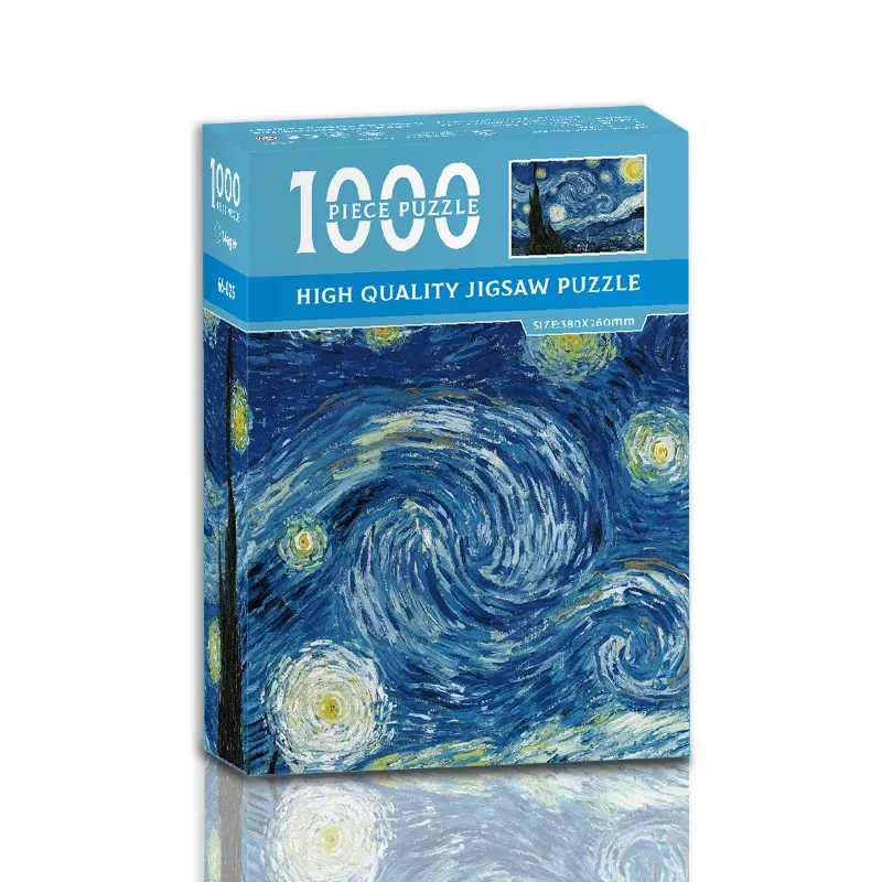 Van Gogh Starry Night 1000 Piece Mini Puzzle 1