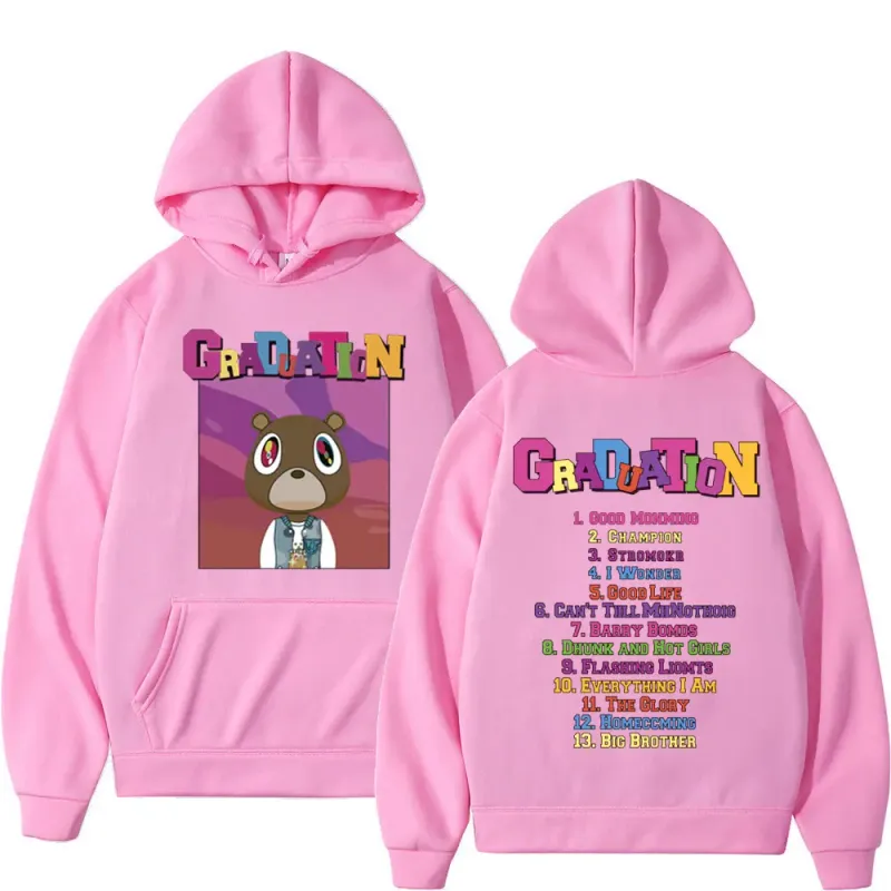 Kanye West Album Print Hoodie 6