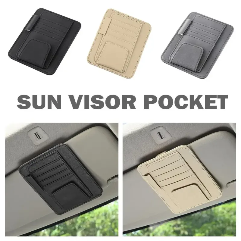 Car Visor Organizer & Sunglasses Holder 2