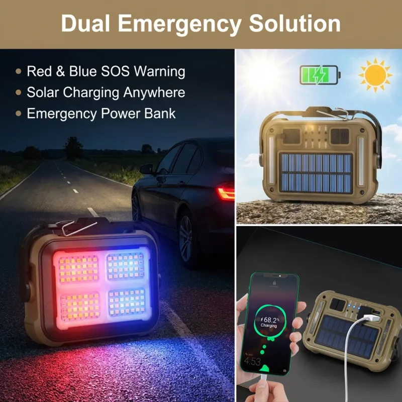 1200LM Solar Camping Lantern 4