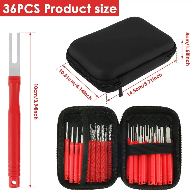 36pcs Car Terminal Removal Kit 2