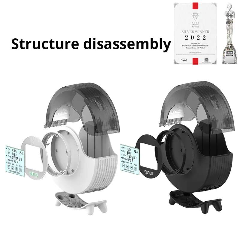 SUNLU S2 Filadryer LED Touch Dry Box 6