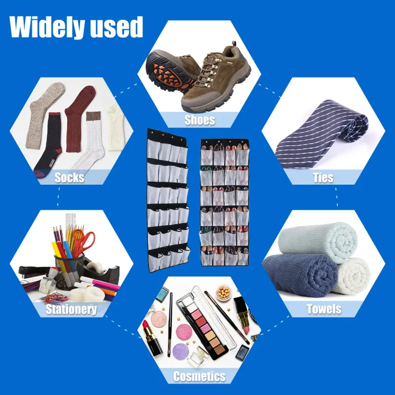 Large Mesh Wall Storage Bag Organizer 5