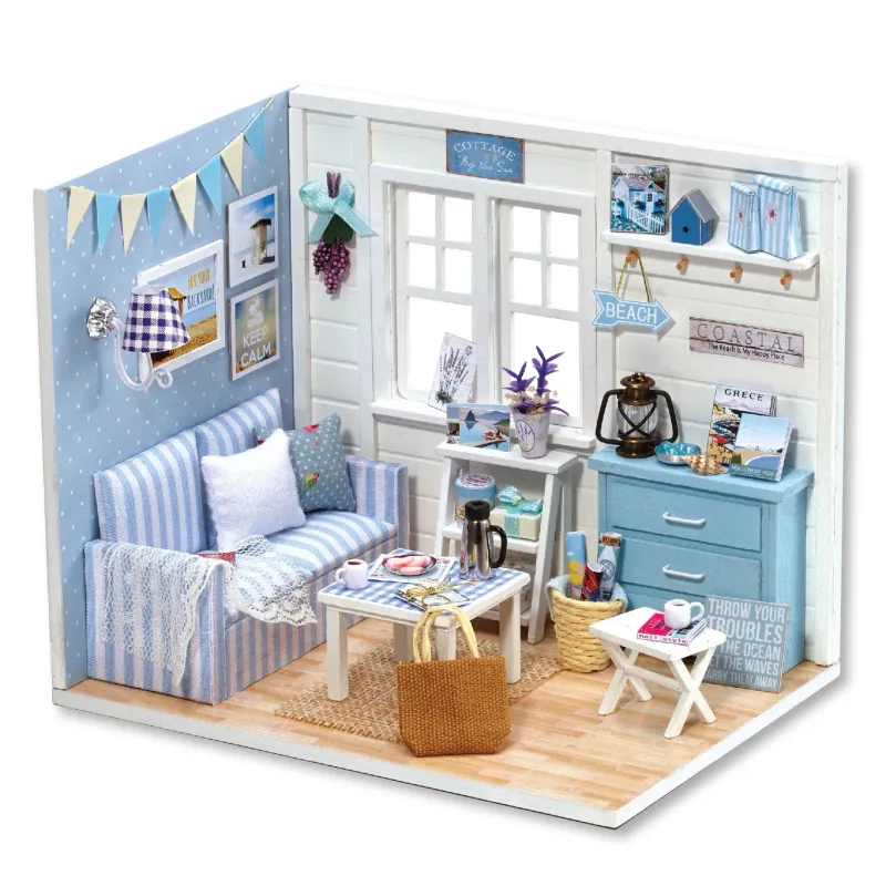 DIY Miniature Dollhouse 3D Puzzle Kit 1