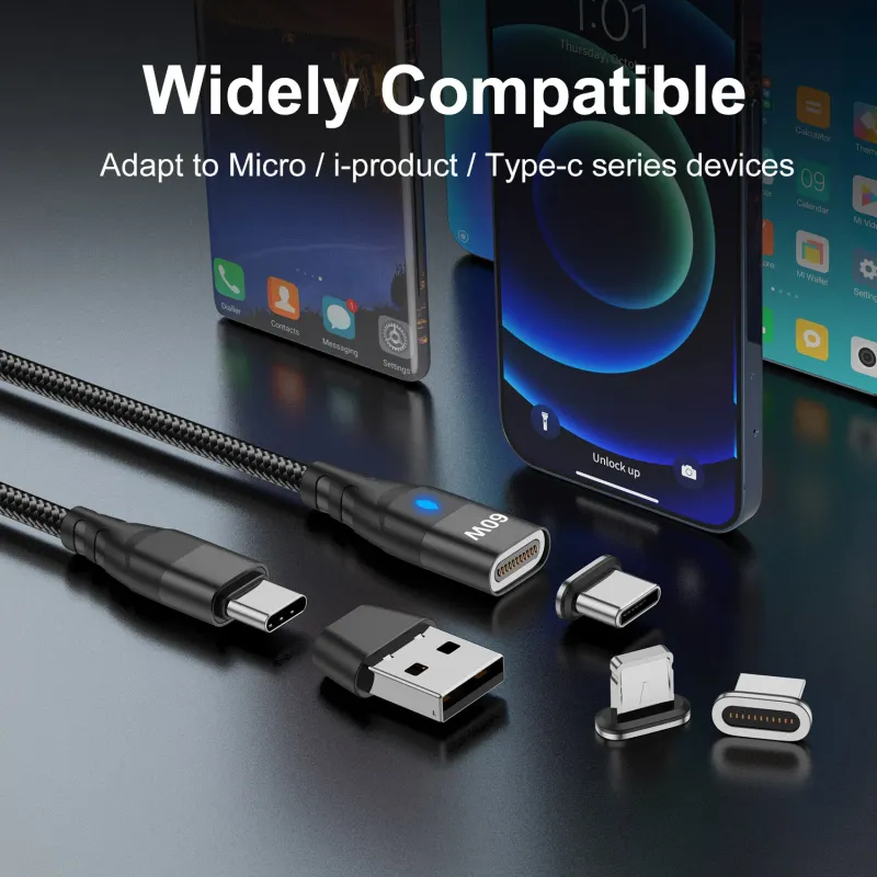 60W Magnetic Fast Charging Cable 6
