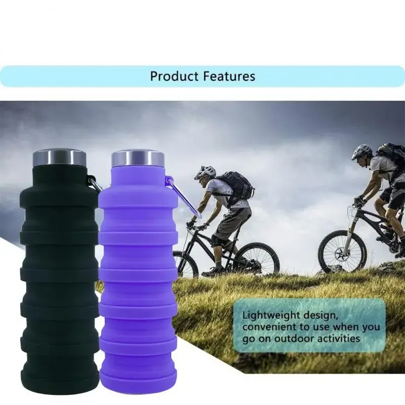 Collapsible Water Bottle - BPA Free 2