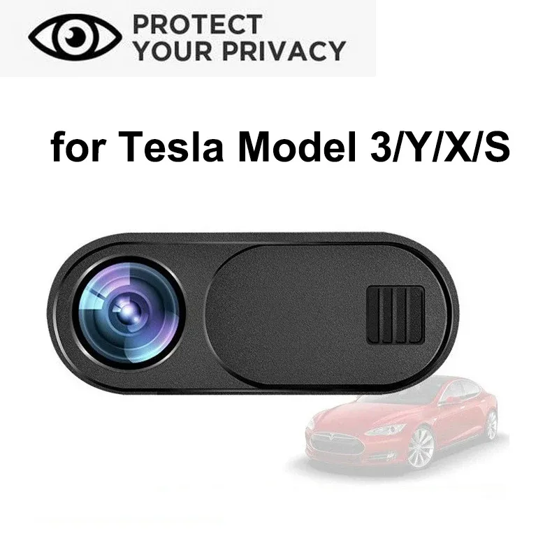 Tesla Camera Privacy Protector Cover - White 1