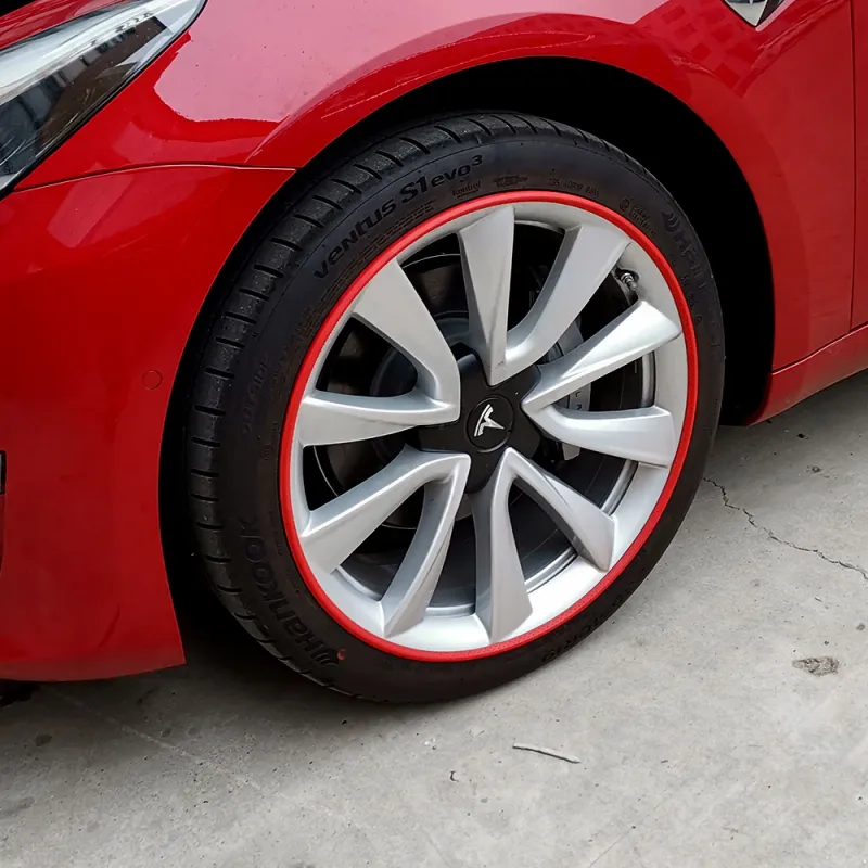 Tesla Wheel Rim Protector Rings (4-Pack) 5