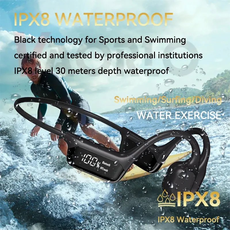 Bluetooth 5.4 Bone Conduction Headphones 5