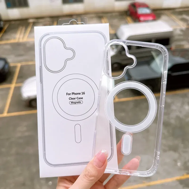 Clear Magnetic Magsafe Case for iPhone 1