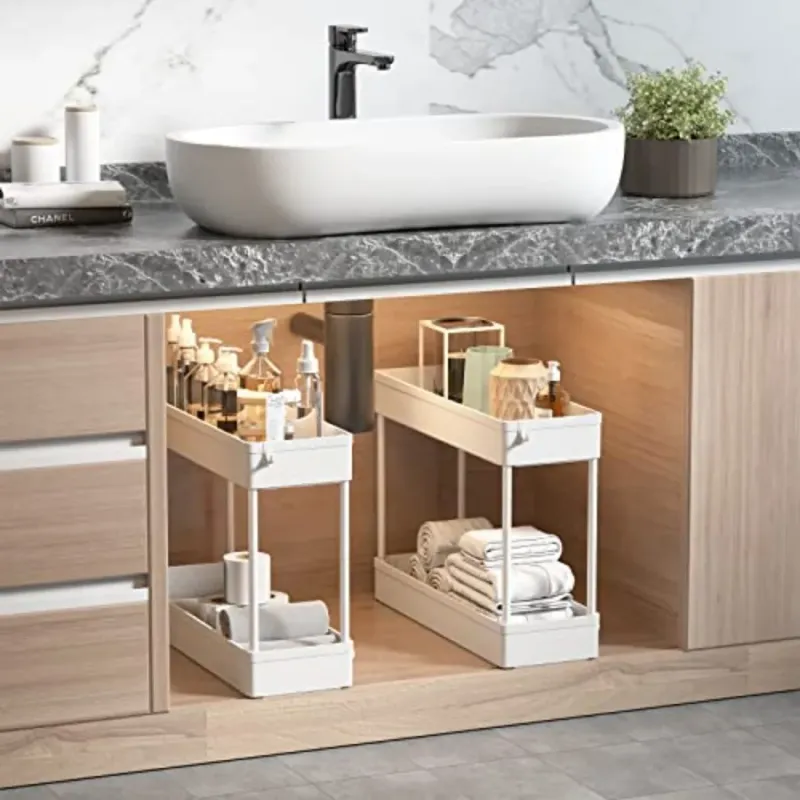 4-Tier Slim Rolling Storage Cart 4