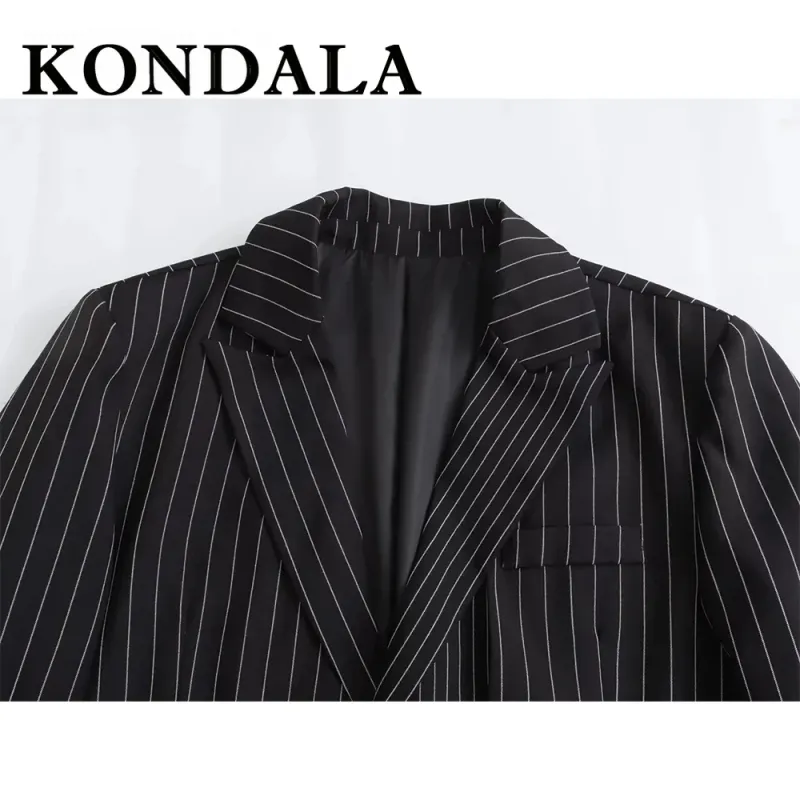 KONDALA Chic Oversized Women's Blazer 4