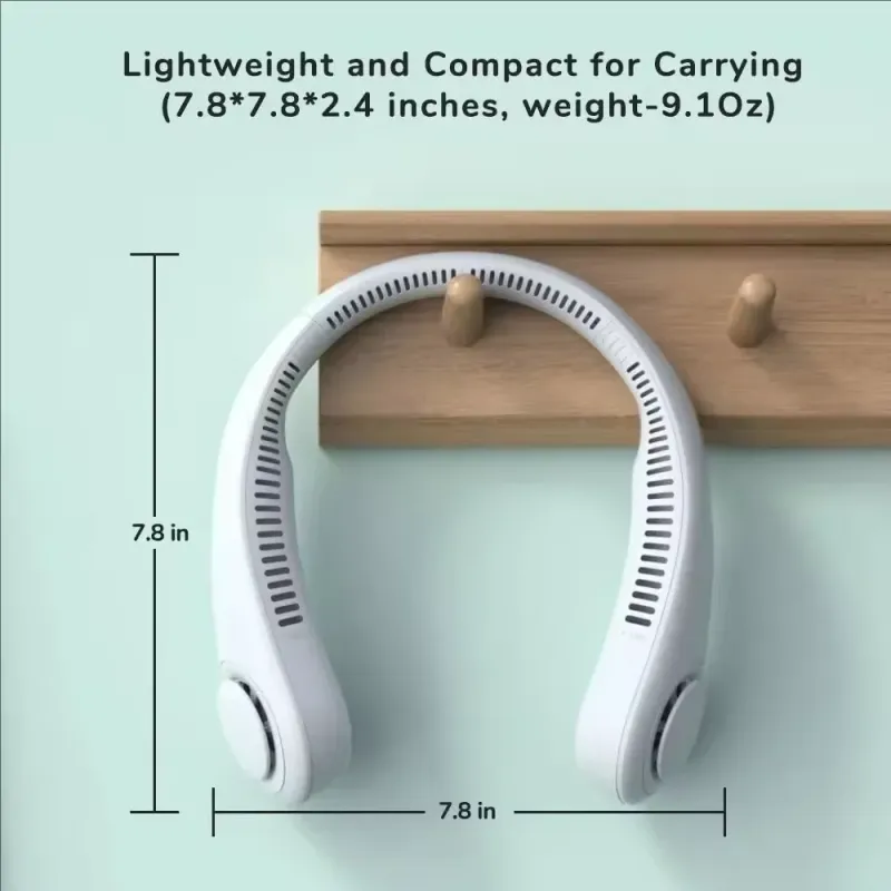 Bladeless Neck Fan Rechargeable 5