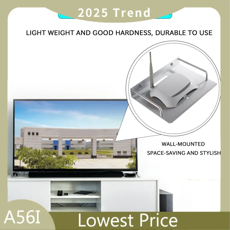 ABDD Wall Mount Shelf for TV Box & Router 5