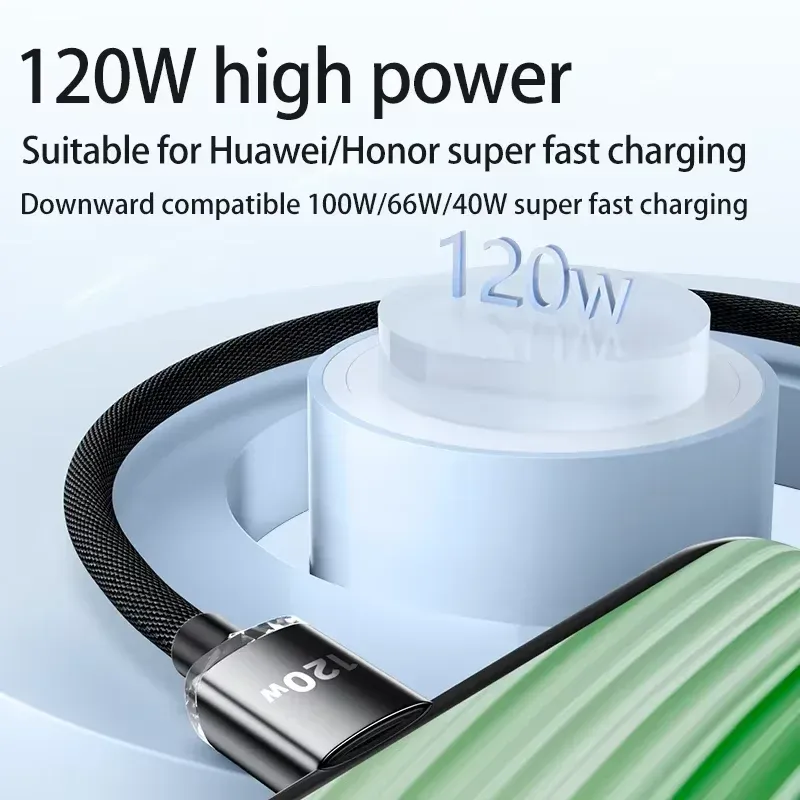 120W USB-C Fast Charging Cable 4