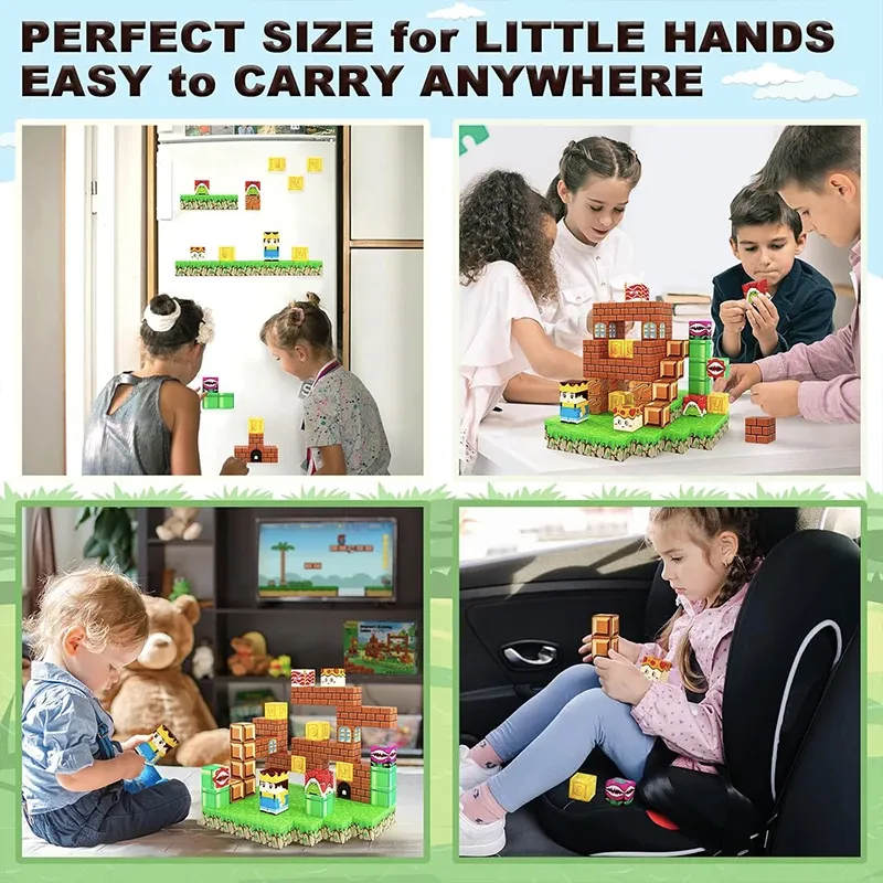 Magnetic Building Blocks for Toddlers 4