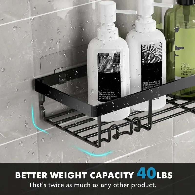 5-Pack Stainless Steel Shower Caddy 4