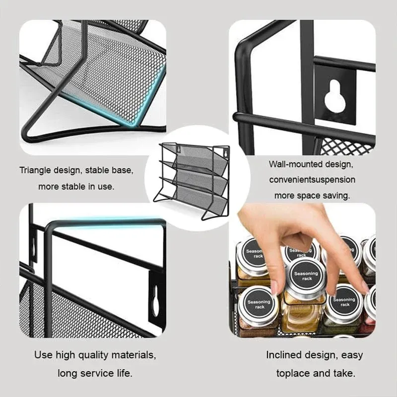 4-Tier Spice Rack Organizer 6