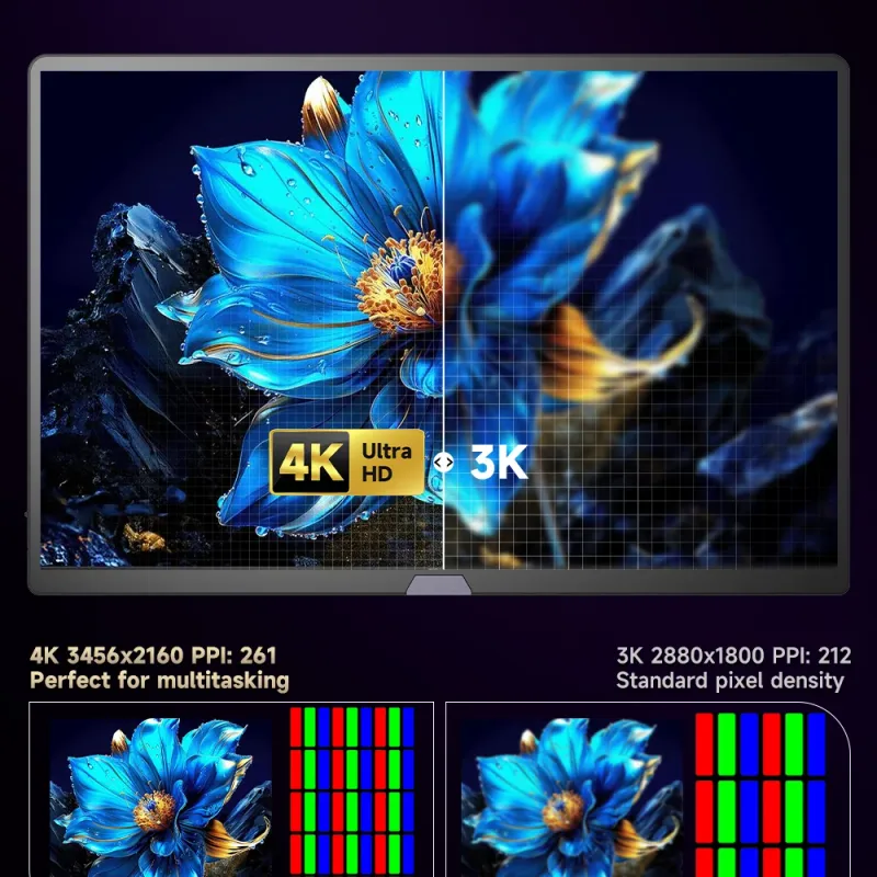 15.6" OLED 4K Portable Monitor 4