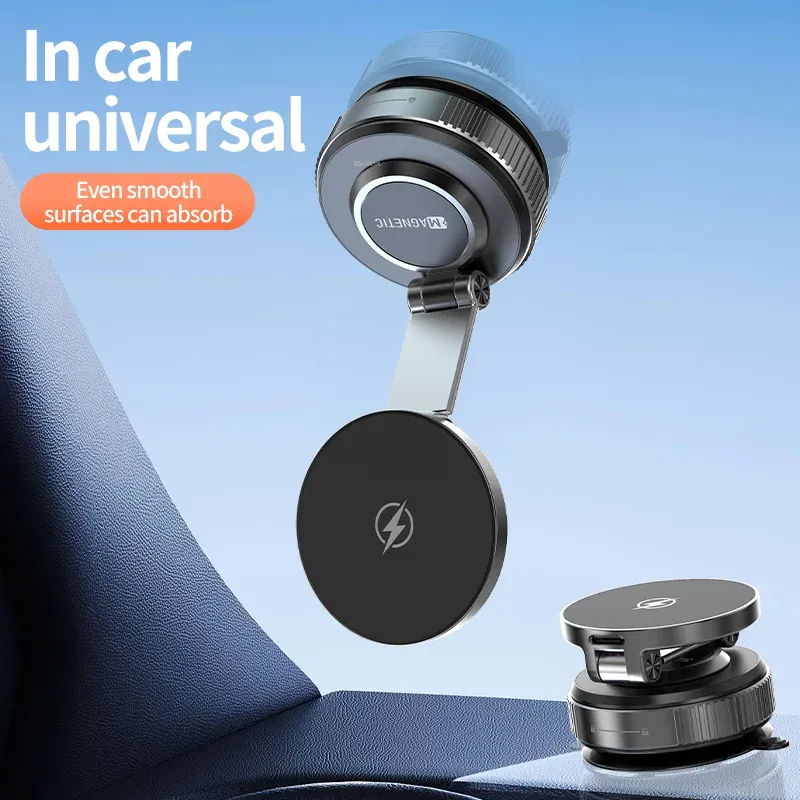 Magnetic Wireless Car Charger Holder for iPhone 3