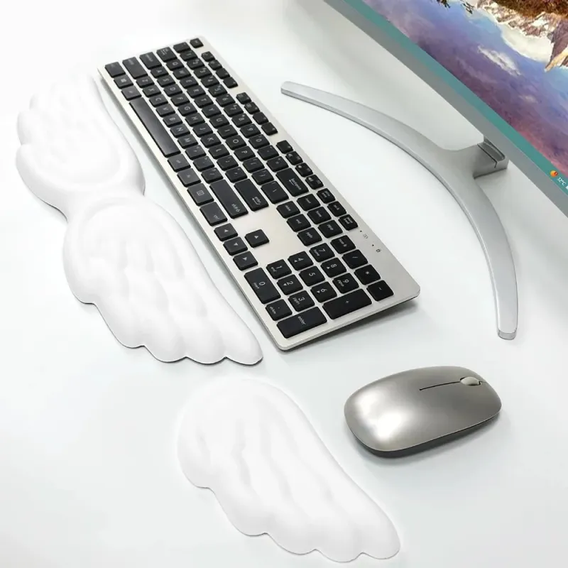 Angel Wings Memory Foam Wrist Rest Pad 3