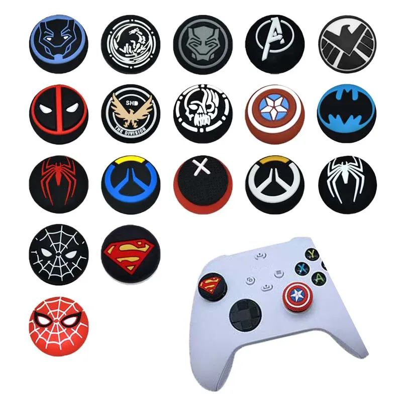 Silicone Thumbstick Grip Caps for PS5/PS4/Xbox 1