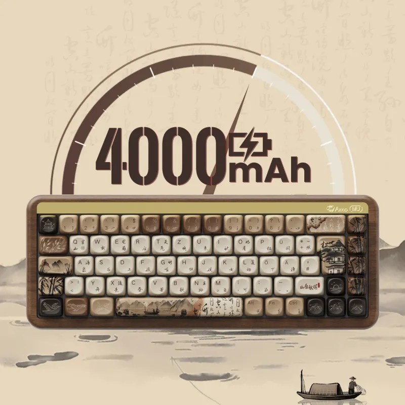 Akko MU01 Wooden Mechanical Keyboard 3