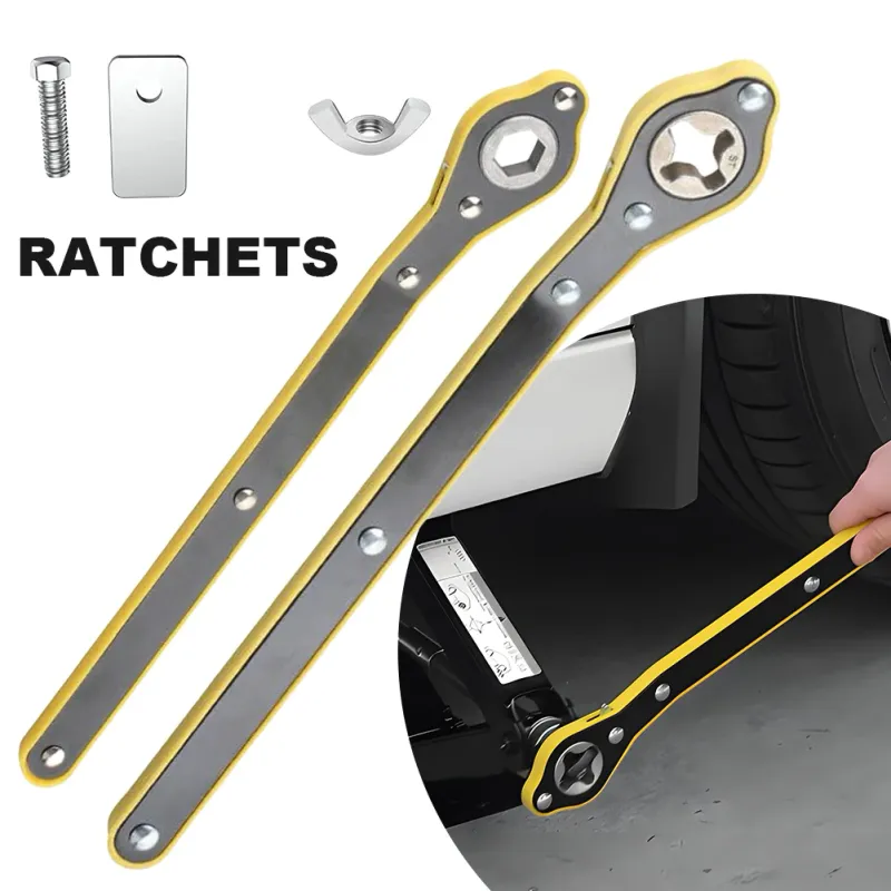 Labor-Saving Scissor Jack Wrench 1