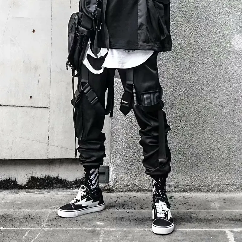 Harajuku Cargo Joggers - Y2K Streetwear 2