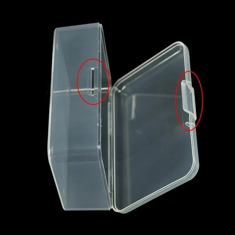 Clear Plastic Storage Box with Lid 5
