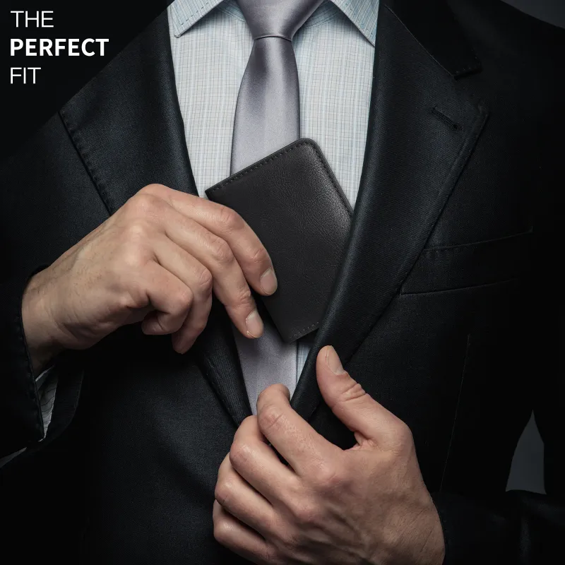 Slim RFID Blocking Leather Wallet 6