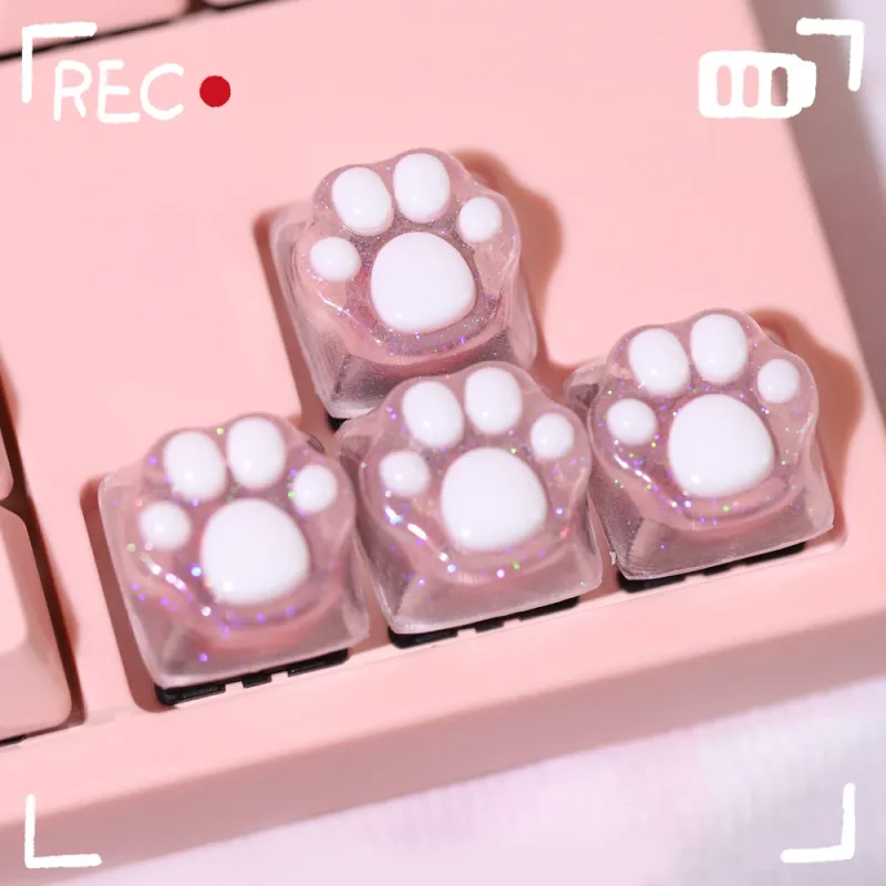 Cat Claw Resin Keycaps (4pcs) 4