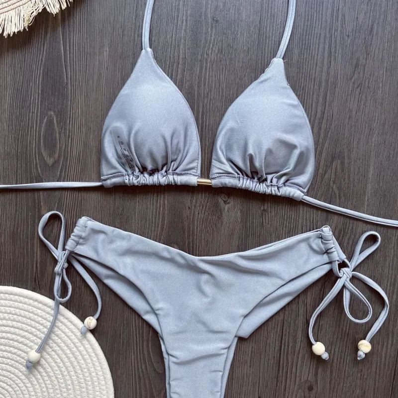 Triangle Brazilian Push-Up Bikini Set 2