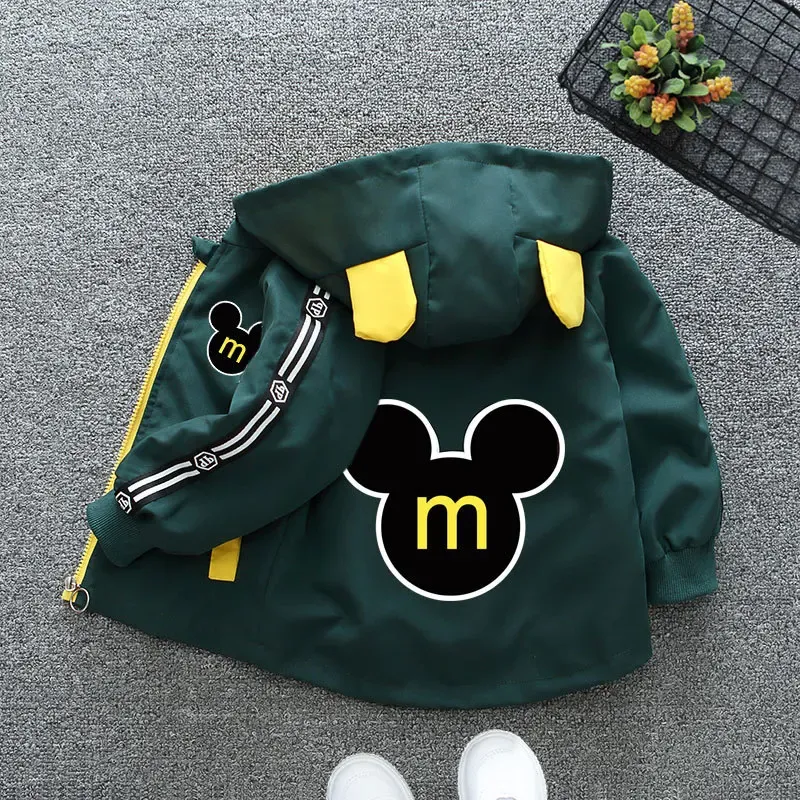 Kids Spring Autumn Hooded Jacket 1