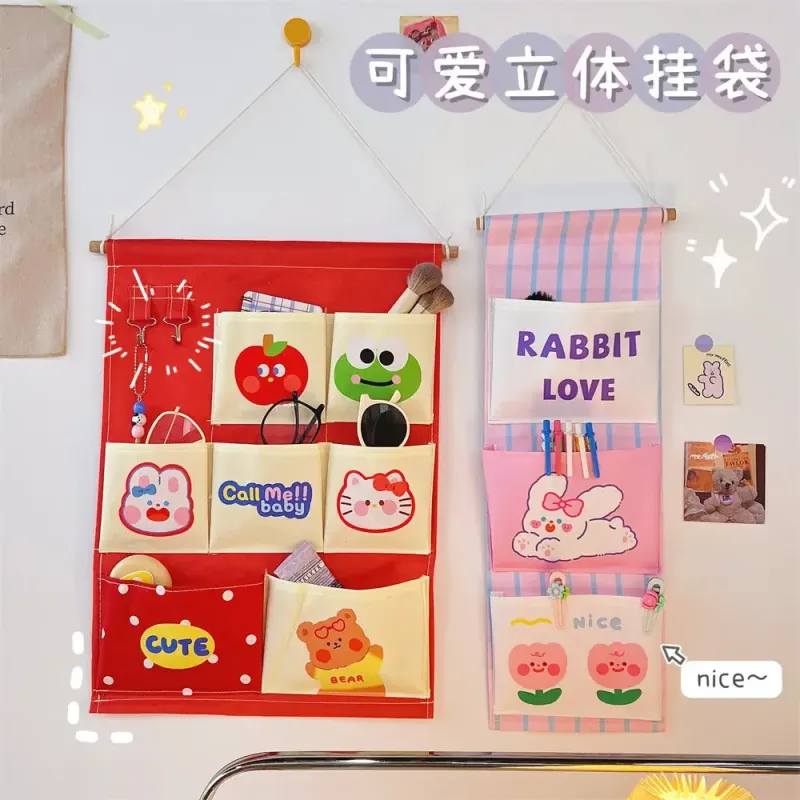 Kawaii Wall Storage Bag Organizer 2