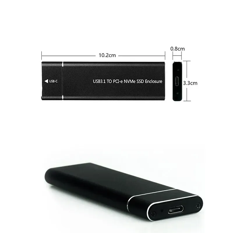 USB-C M.2 NVMe SSD Enclosure 6