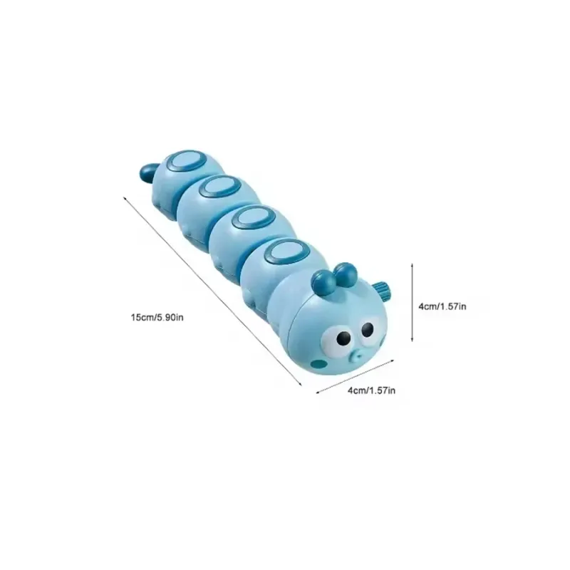 Cute Chained Caterpillar Wind-Up Crawling Toy 6